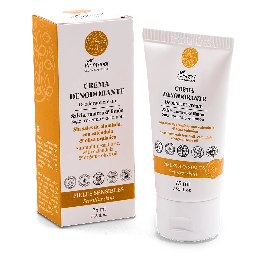 Crema desodorante – Salvia, romero y limón.