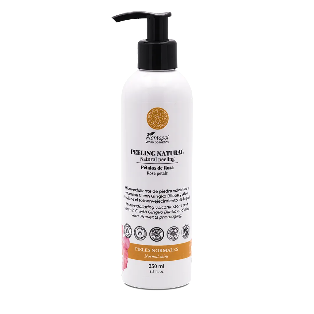 Peeling Natural con Aloe Vera y Lava Volcánica
