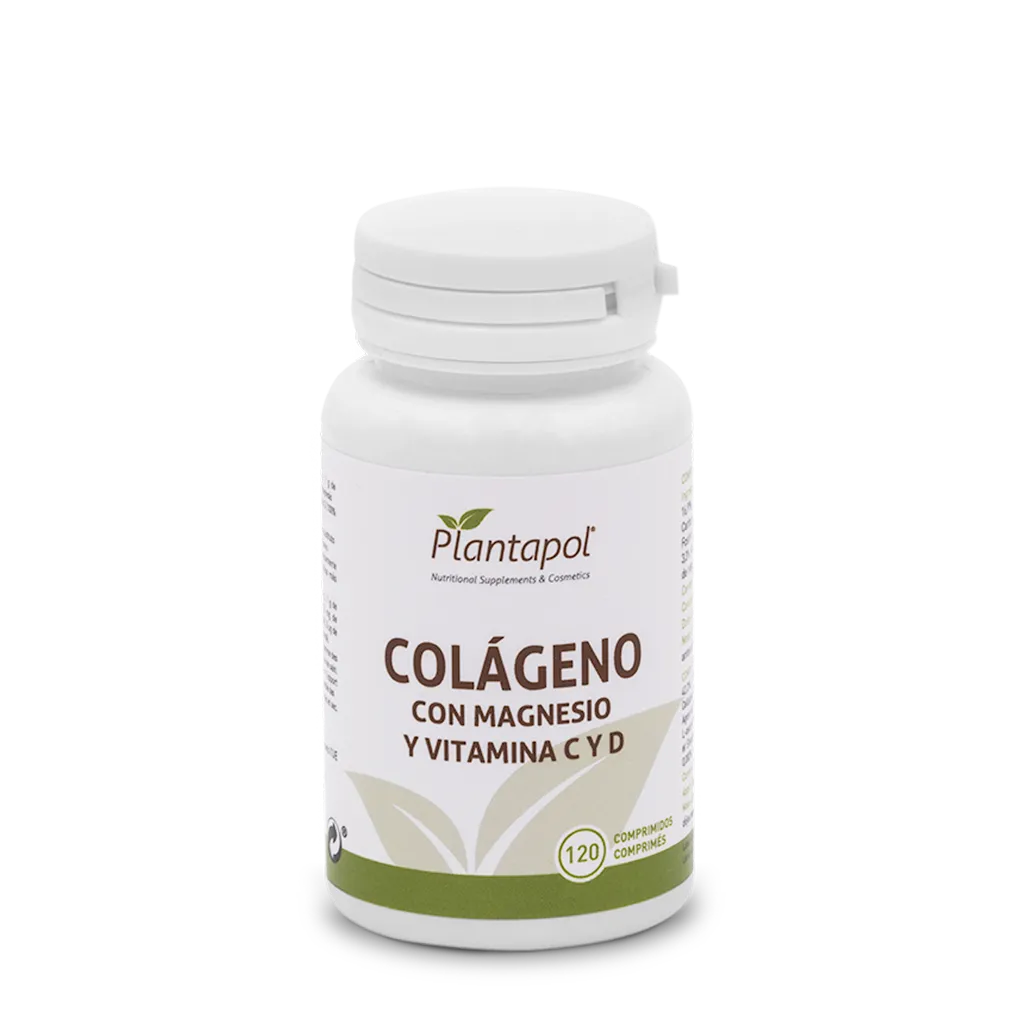 Colágeno con magnesio y vitamina C y D 120 comprimidos