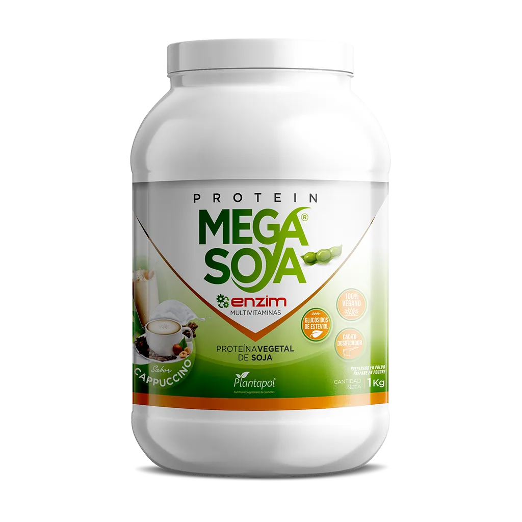 Proteín Mega Soya (proteína de soja capuchino) 1kg.