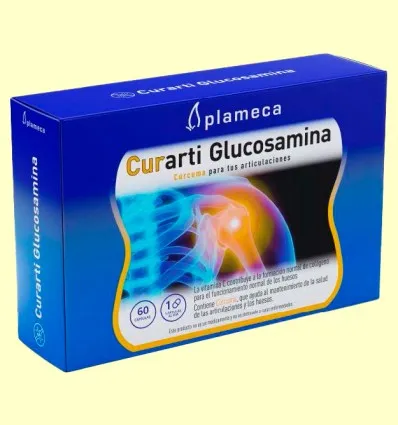 Curarti glucosamina 60 cápsulas