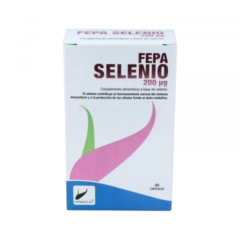 Fepa Selenio 200µg 60 Cápsulas