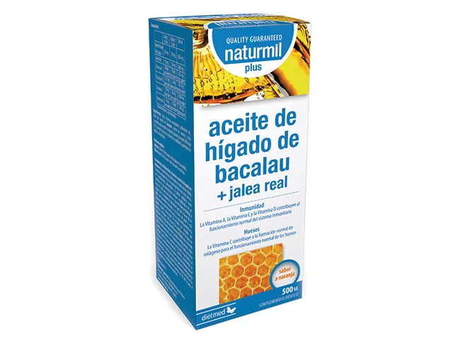 Aceite de Hígado de Bacalao con Jalea Real Plus