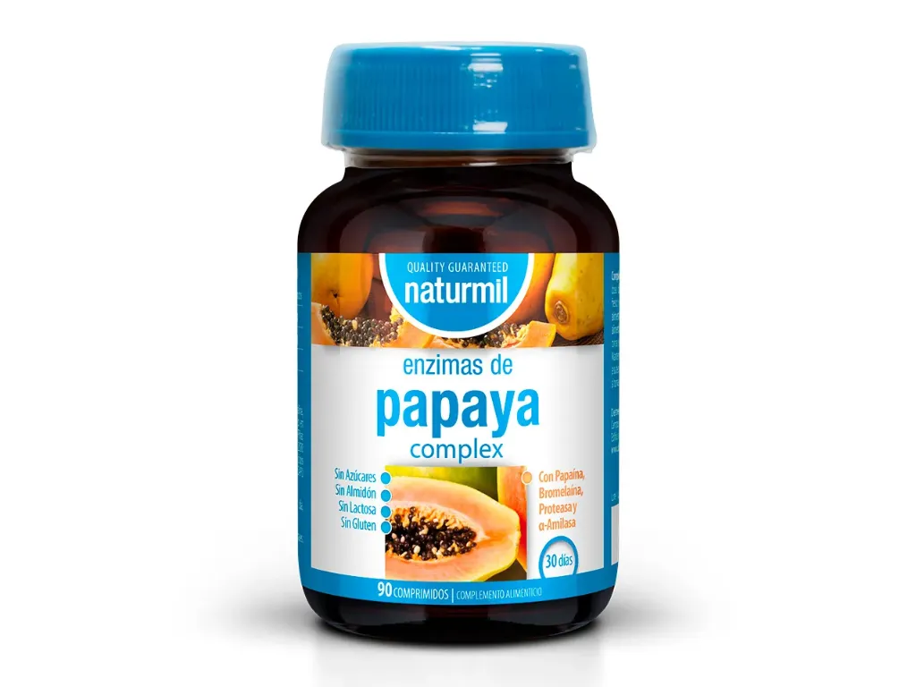 Enzimas de Papaya Complex 90 Comprimidos
