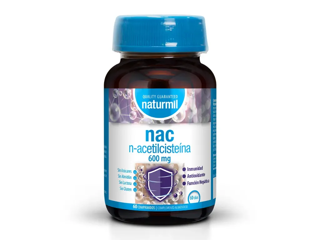 Nac N-Acetilcisteína 600mg 60 Comprimidos