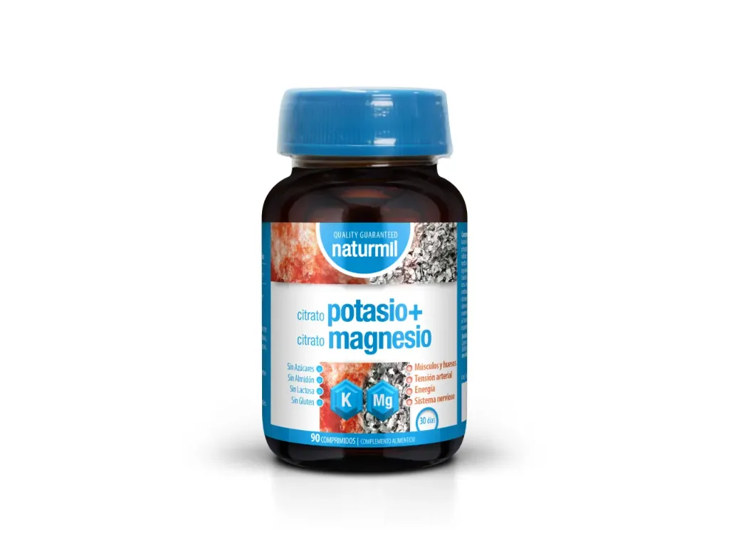 Citrato Potasio y Magnesio 90 Comprimidos