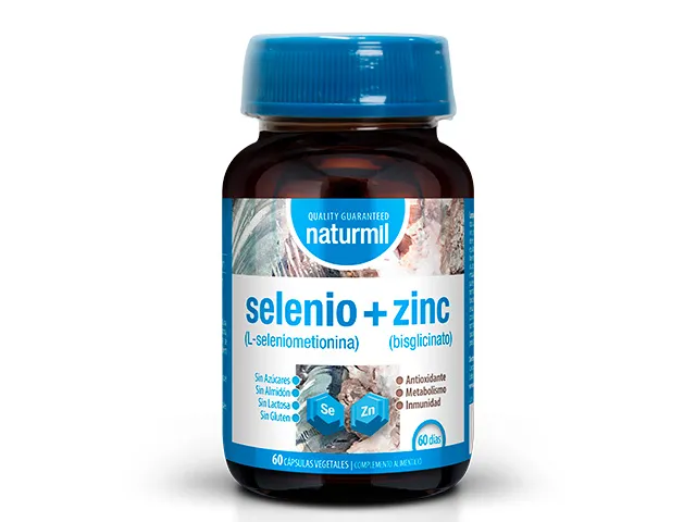 Selenio + Zinc 60 Cápsulas