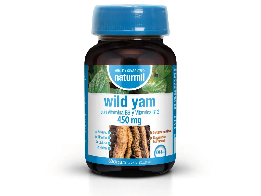 Wild Yam 450mg 60 Cápsulas
