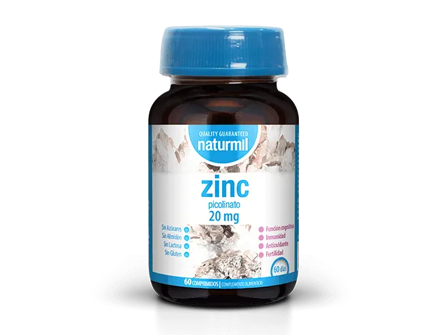 Zinc 20mg 60 Comprimidos