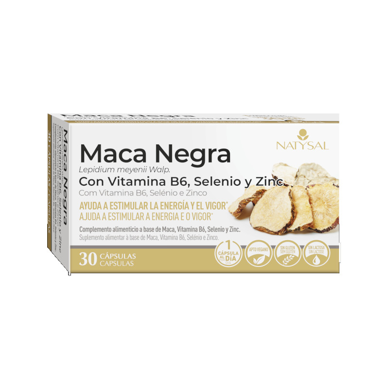 Maca Negra 30 Cápsulas