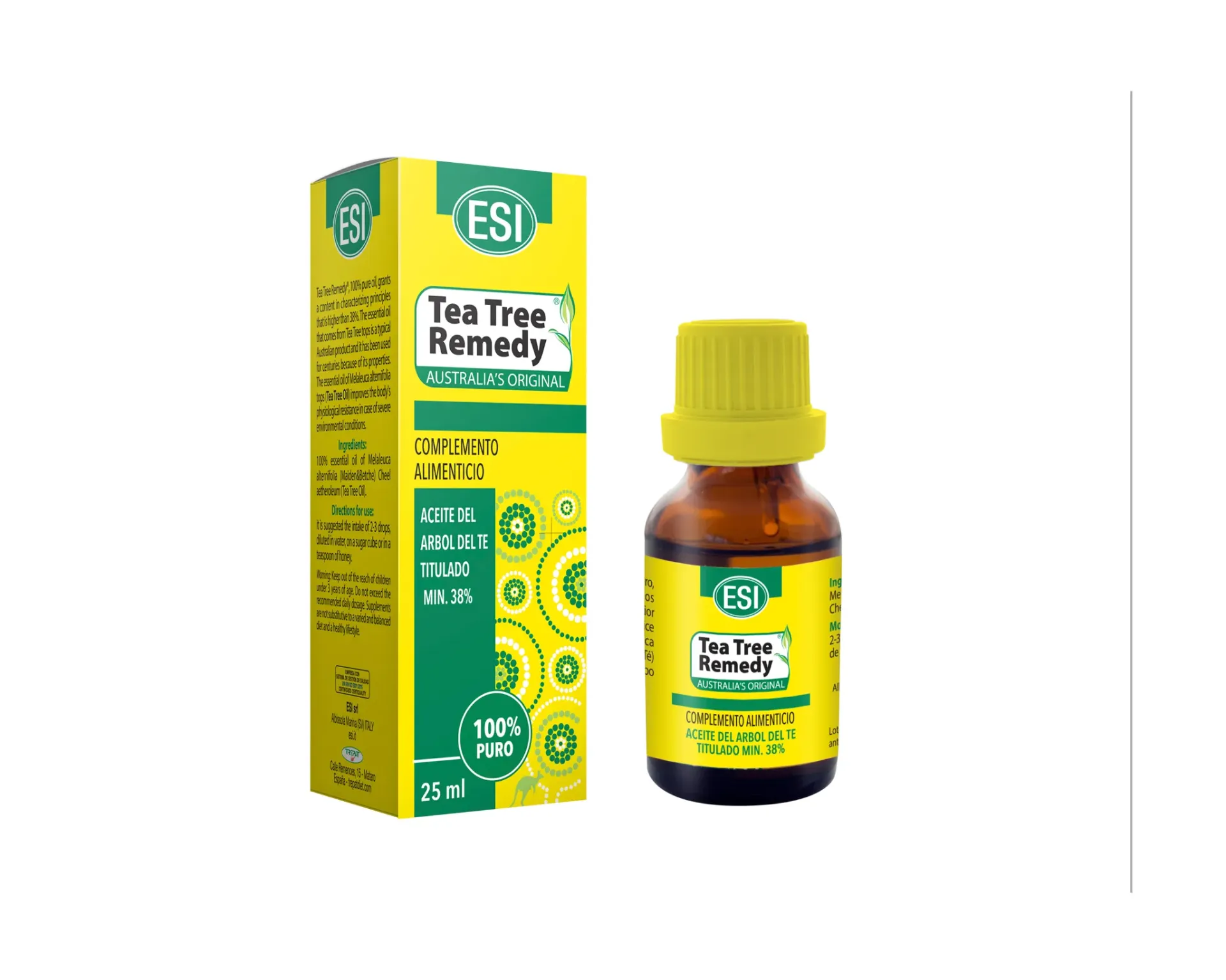 Aceite Árbol del Té 10 ml. – 100% Quimiotipado