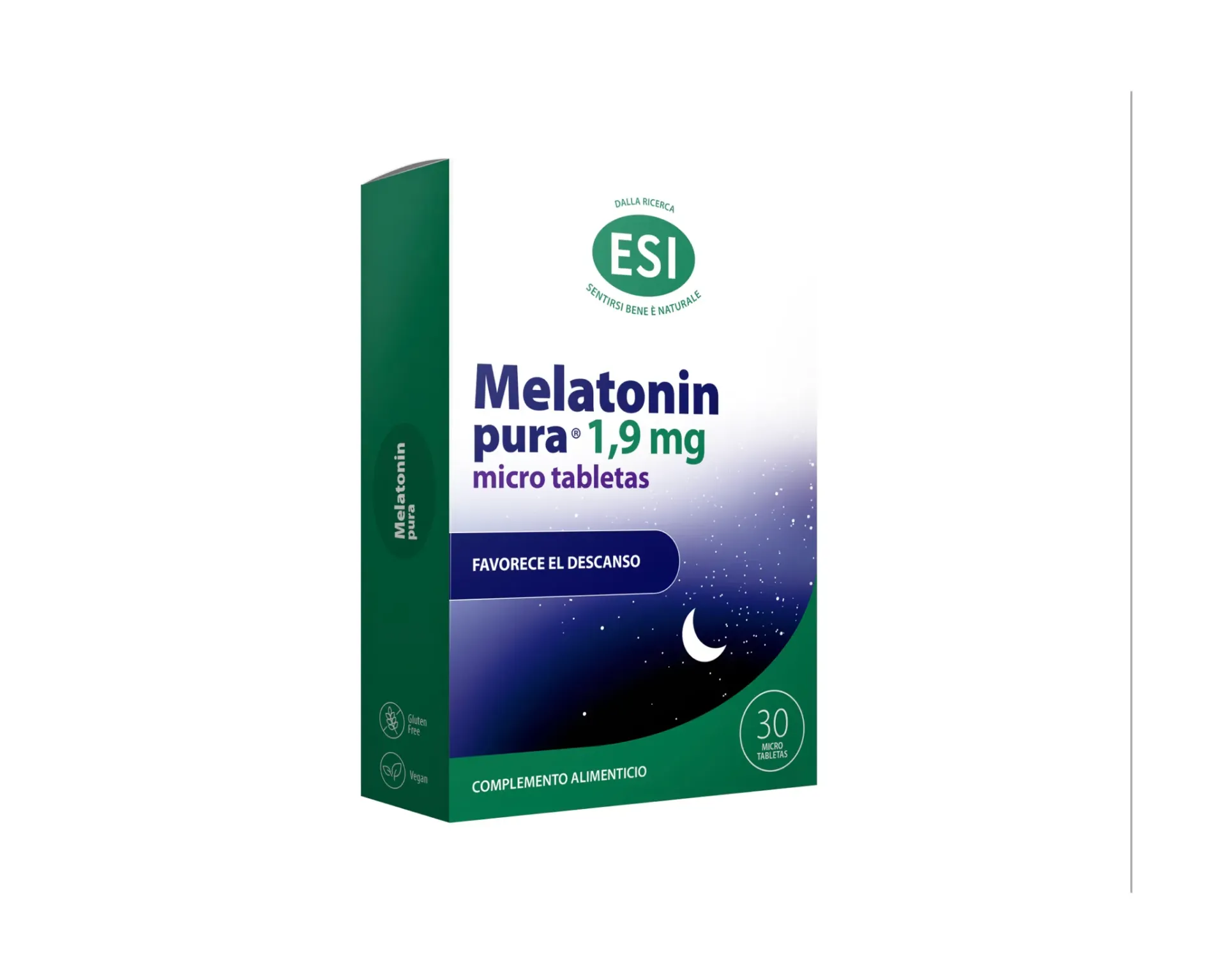 Melatonin Pura 1,9 MG. (30 Microtabletas)