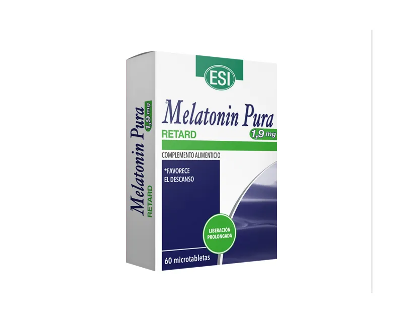 Melatonin Pura Retard 1,9 MG (60 Microtabletas).