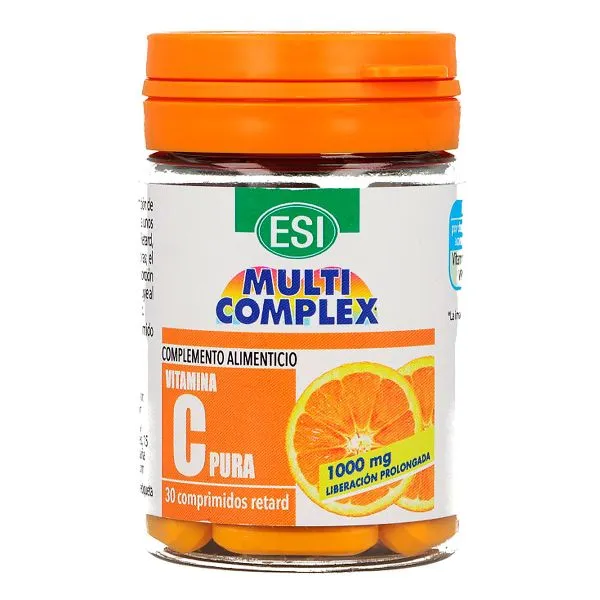 Vitamina C Pura 1000 mg Retard 30 Comprimidos