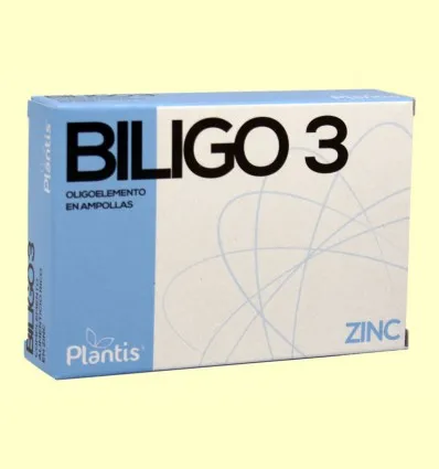 Biligo 3 Zinc 20 Ampollas