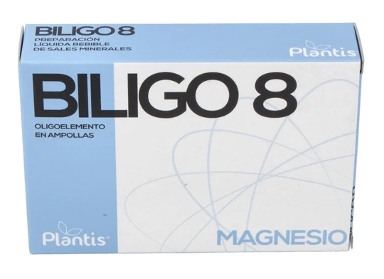 Biligo 8 Magnesio 20 Ampollas