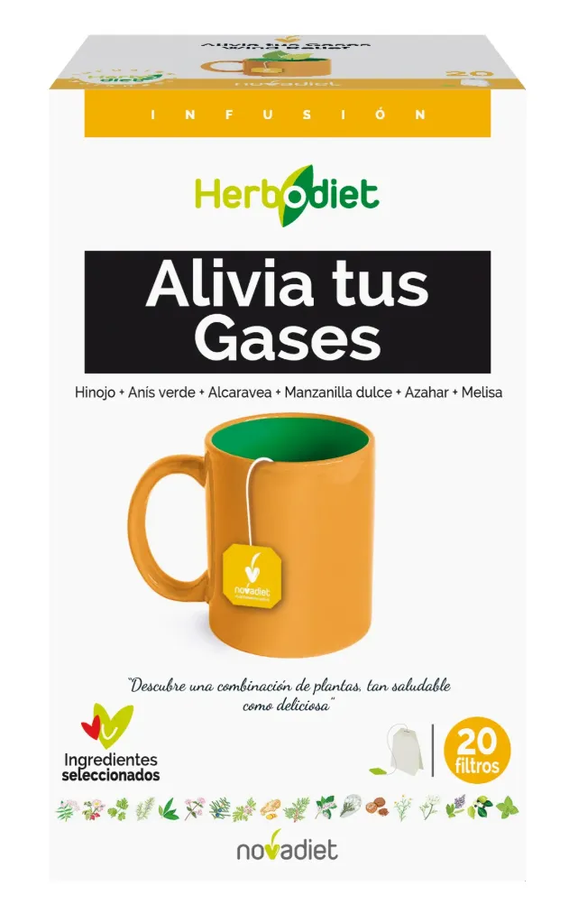 Herbodiet: Alivia Tus Gases